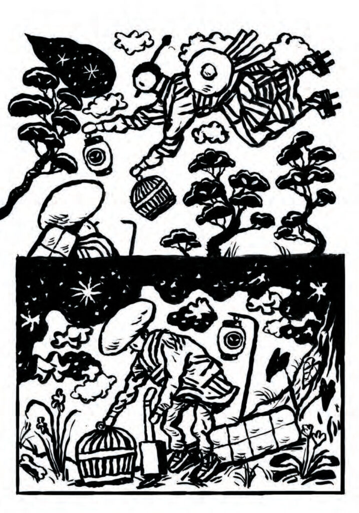 Lampion mintaoldal (írta és rajzolta: Stark Attila)